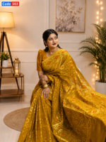 🌸 টেনসেল জামদানি শাড়ি  - Image 2